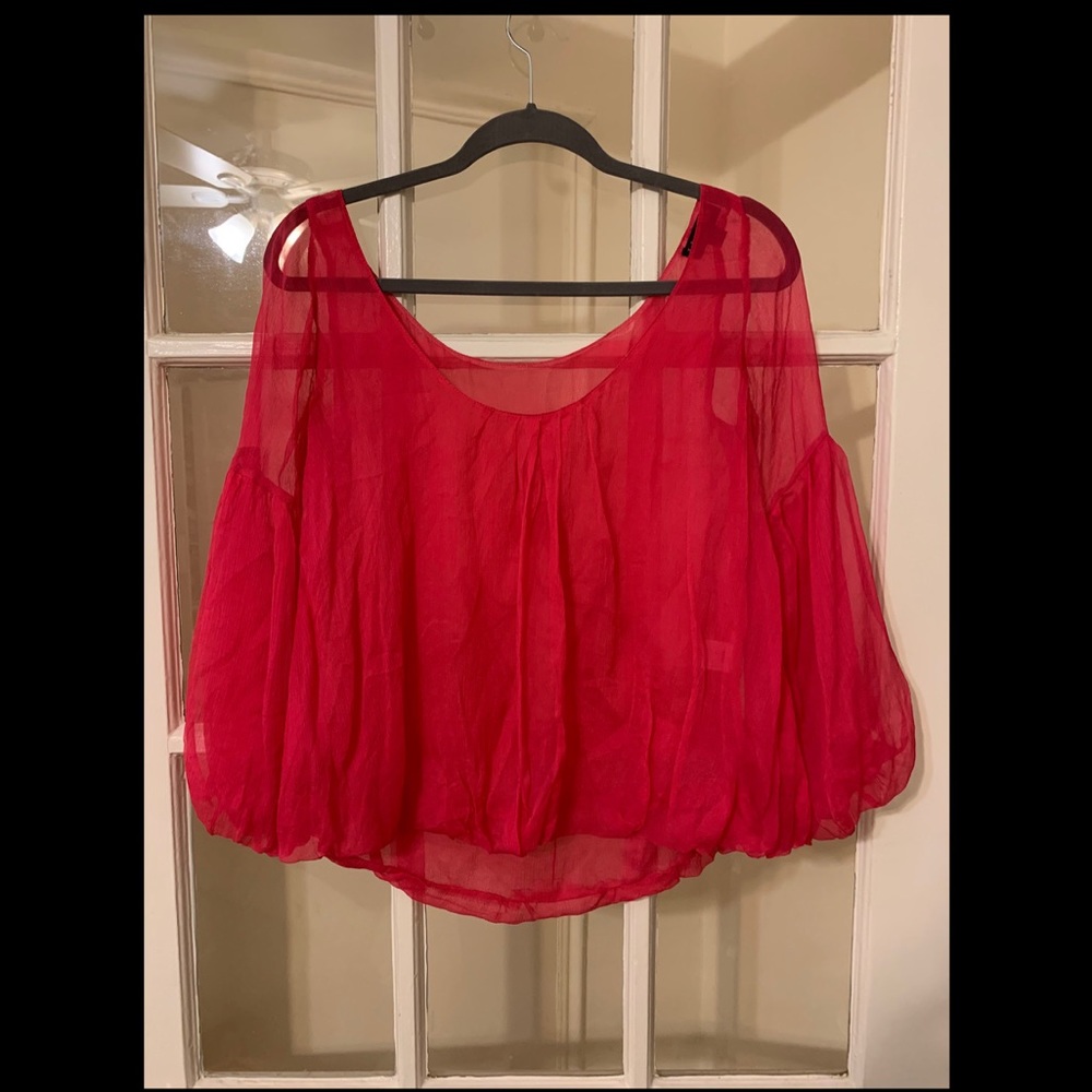 Lia Kes New York Pink Blouse